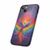 Bold A Phoenix Rising from Flames iPhone Case - Symbol of LGBTQ Resilience - Image 41
