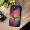 Bold A Phoenix Rising from Flames iPhone Case - Symbol of LGBTQ Resilience - Image 60