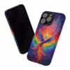 Bold A Phoenix Rising from Flames iPhone Case - Symbol of LGBTQ Resilience - Image 71