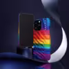 Vibrant Rainbow Pride Art iPhone Case - Celebrate LGBTQ Inclusivity - Image 15