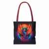 Phoenix in Flame LGBTQ Tote Bag - Image 6