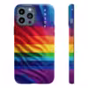 Vibrant Rainbow Pride Art iPhone Case - Celebrate LGBTQ Inclusivity - Image 16