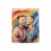 Love Wins Gay Couple Poster, Prideful Wall Art, LGBTQ Decor, Pride Month Gift-1 - Image 5