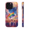 Vibrant Pride Parade Rainbow Street iPhone Case - Celebrate LGBTQ Pride - Image 14