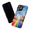 Rainbow Cityscape Phone Case - Celebrate Pride -1 - Image 68