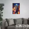 Elegant gay men on a moonlit street Fine Art Posters - Image 3