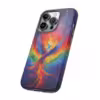 Bold A Phoenix Rising from Flames iPhone Case - Symbol of LGBTQ Resilience - Image 33
