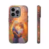 Artistic Lesbian Flowers Painting iPhone Cover - Celebrate LGBTQ Pride - Image 32