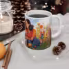 Lesbian Summer Love with Dog Mug - Celebrate Pride - Image 4