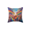 Pride Rainbow Street People Throw Pillow - Celebrate Diversity - Image 2