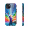 Bold Gay Power Rainbow Painting iPhone Case - Celebrate LGBTQ Pride - Image 36