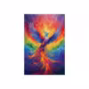Majestic Rainbow Phoenix LGBTQ Posters - Colorful Wall Art and Spiritual Gift - Image 5