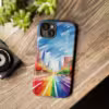 Rainbow Cityscape Phone Case - Celebrate Pride -1 - Image 54