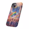 Vibrant Pride Parade Rainbow Street iPhone Case - Celebrate LGBTQ Pride - Image 41