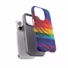 Vibrant Rainbow Pride Art iPhone Case - Celebrate LGBTQ Inclusivity - Image 34