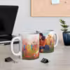 Lesbian Summer Love with Dog Mug - Celebrate Pride - Image 5