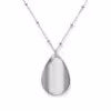 Elegant Minimalist Drawing Two Girls Lesbian Flag Necklace - Celebrate LGBTQ Pride - Image 3