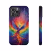 Bold A Phoenix Rising from Flames iPhone Case - Symbol of LGBTQ Resilience - Image 67