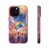 Vibrant Pride Parade Rainbow Street iPhone Case - Celebrate LGBTQ Pride - Image 48
