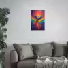 Majestic Rainbow Phoenix LGBTQ Posters - Colorful Wall Art and Spiritual Gift - Image 9