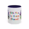 Personalizable LGBTQ Pride Mug - With You, I’m Home - Image 9