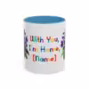 Personalizable LGBTQ Pride Mug - With You, I’m Home - Image 34