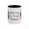 Personalizable LGBTQ Pride Mug - With You, I’m Home - Image 5