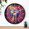 Personalizable LGBTQ Pride Wall Clock with Custom Message - Image 6
