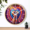 Personalizable LGBTQ Pride Wall Clock with Custom Message - Image 9