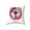 Personalizable Lesbian Pride Floral Pillow with Custom Message - Image 11