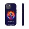 Personalizable Phoenix LGBTQ Pride Phone Case with Custom Message - Image 52