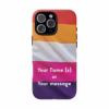 Personalizable Lesbian Flag Tough Phone Case – Show Your Pride - Image 85