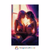 Beautiful Lesbian women in Bedroom by a Window Rolled Posters 1 - Image 9
