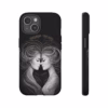 Beautiful lesbian Black and white line art European women IPhone Cases - Image 52
