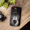 Beautiful lesbian Black and white line art European women IPhone Cases - Image 63