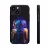 Cyberpunk lesbian women back to back hair morphing IPhone Cases 1 - Image 7