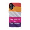 Personalizable Lesbian Flag Tough Phone Case – Show Your Pride - Image 69