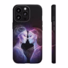 Beautiful Cyberpunk lesbian line art European women IPhone Cases 1 - Image 11