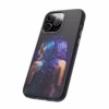 Cyberpunk lesbian women back to back hair morphing IPhone Cases 1 - Image 46