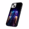 Cyberpunk lesbian women back to back hair morphing IPhone Cases 1 - Image 18