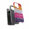 Personalizable Lesbian Flag Tough Phone Case – Show Your Pride - Image 37