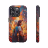 Lesbian Love Back to Back Phone Case, LGBTQ+ pride, lesbian couple art - 1 - Image 13