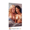 Beautiful Erotic lesbian laying on a bed 4 Rolled Posters - Image 19