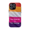 Personalizable Lesbian Flag Tough Phone Case – Show Your Pride - Image 81
