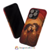 Beautiful lesbian line art latin women IPhone Cases 5 - Image 65