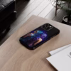 Cyberpunk lesbian women back to back hair morphing IPhone Cases 1 - Image 44