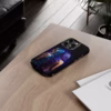 Cyberpunk lesbian women back to back hair morphing IPhone Cases 1 - Image 28