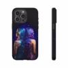 Cyberpunk lesbian women back to back hair morphing IPhone Cases 1 - Image 70