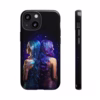 Cyberpunk lesbian women back to back hair morphing IPhone Cases 1 - Image 5