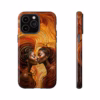 Beautiful lesbian line art african women IPhone Cases 5 - Image 41